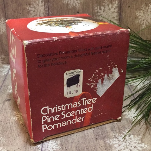 Spode England Christmas Tree Pomander Ball Vintage - Picture 14 of 15